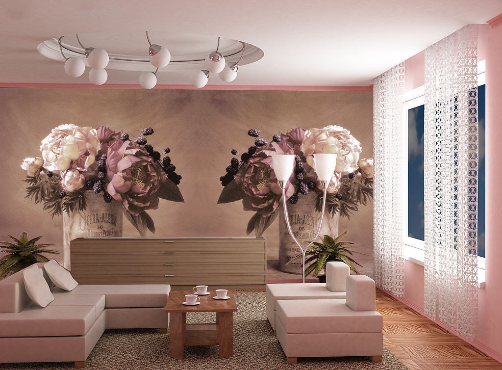 Special Flowers Vase Wallpaper AJ Wallpaper