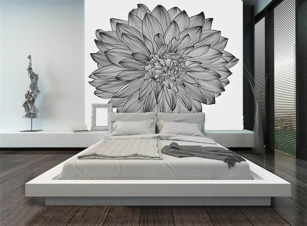 Blossom Graphic Color Wallpaper AJ Wallpaper