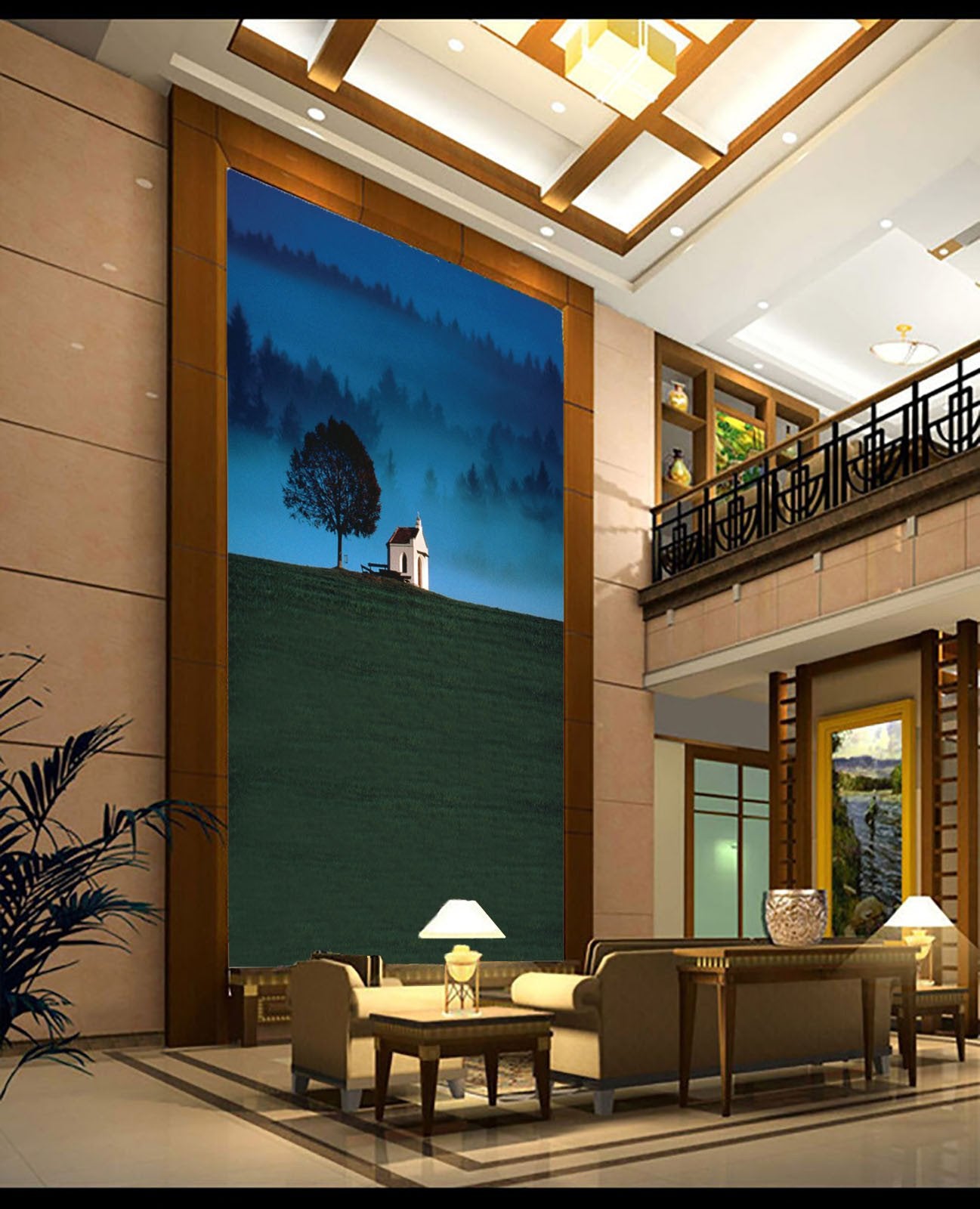 Evening Scenery Wallpaper AJ Wallpaper