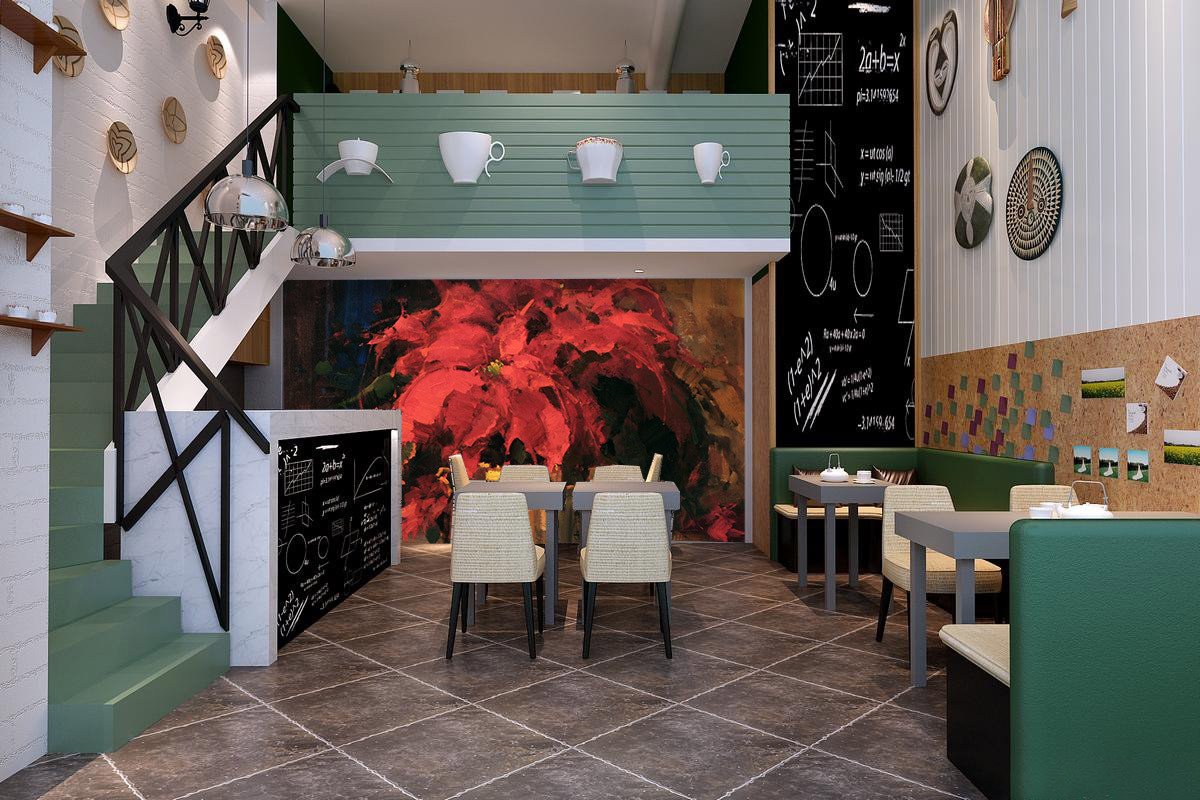 Gorgeous Flowers Painting Wallpaper AJ Wallpaper 2