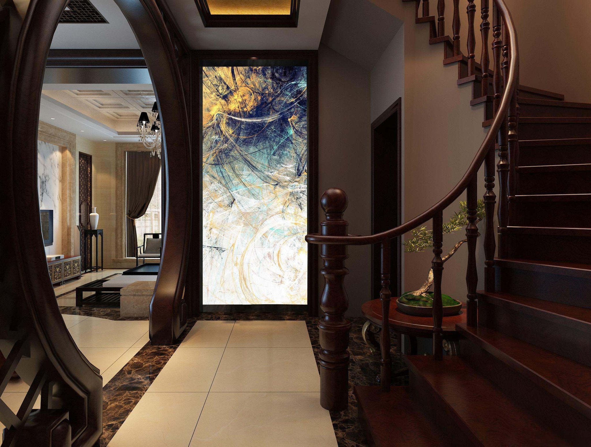 Mottled Graffiti Wallpaper AJ Wallpaper