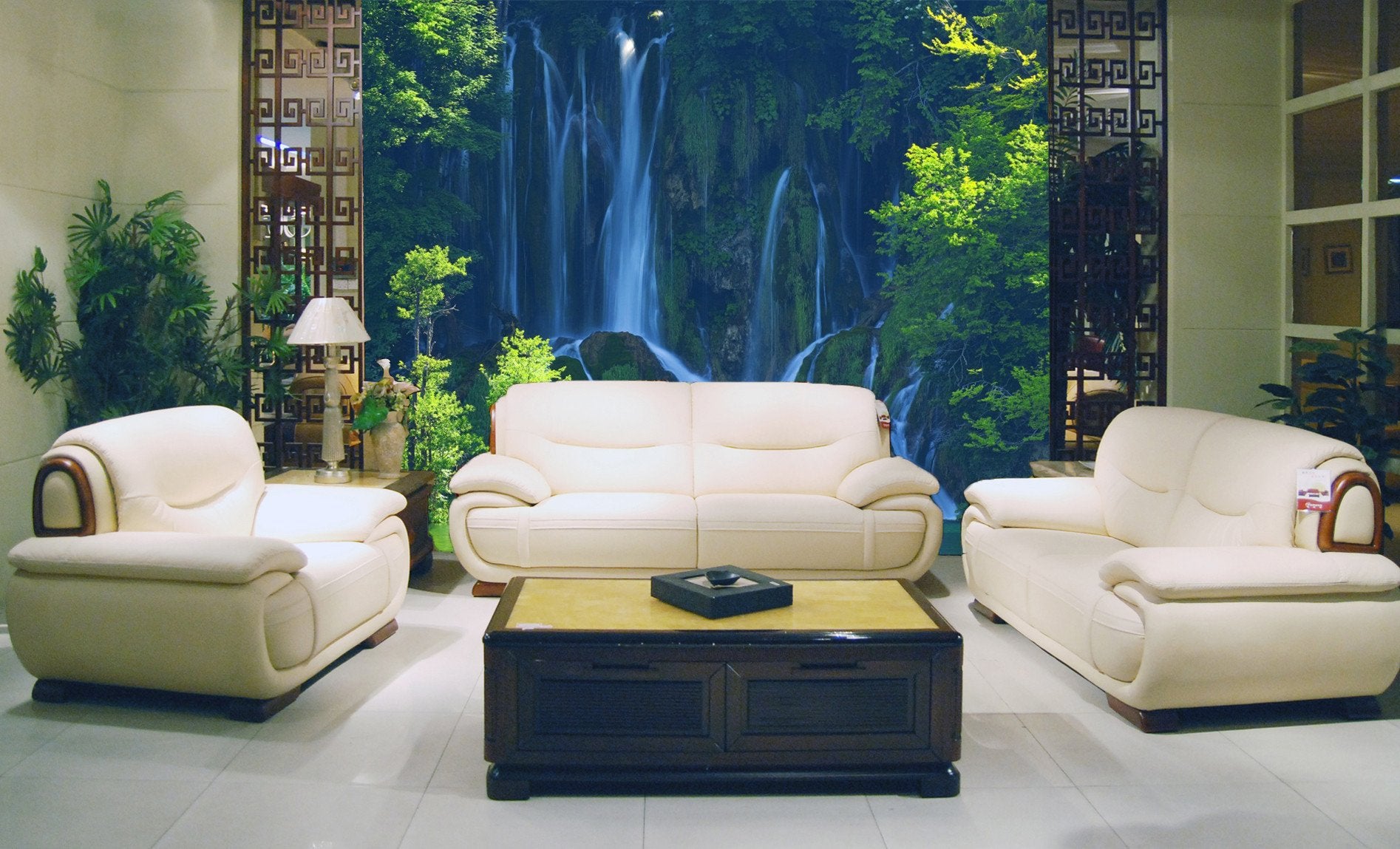 3D Deep Forest Pouring Water 44 Wallpaper AJ Wallpaper