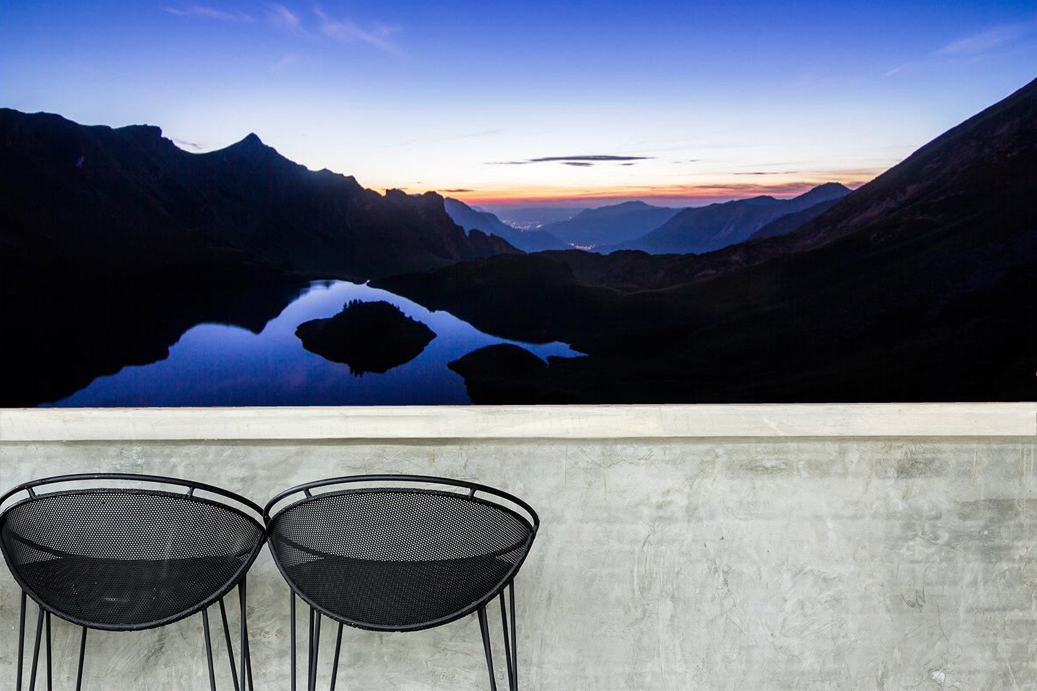 Night River Hill 75 Wallpaper AJ Wallpaper 1