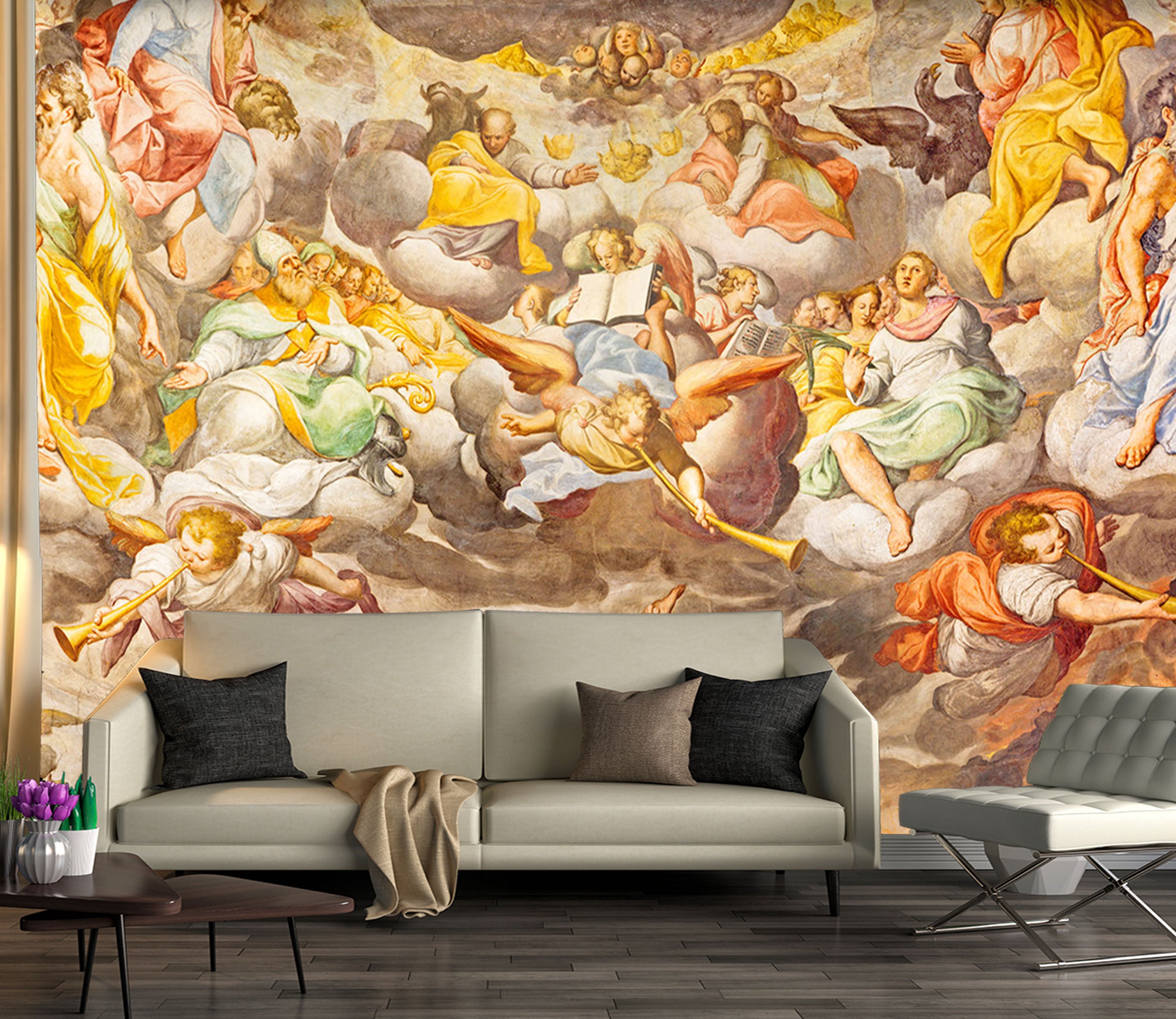 3D Devout People 1604 Wall Murals