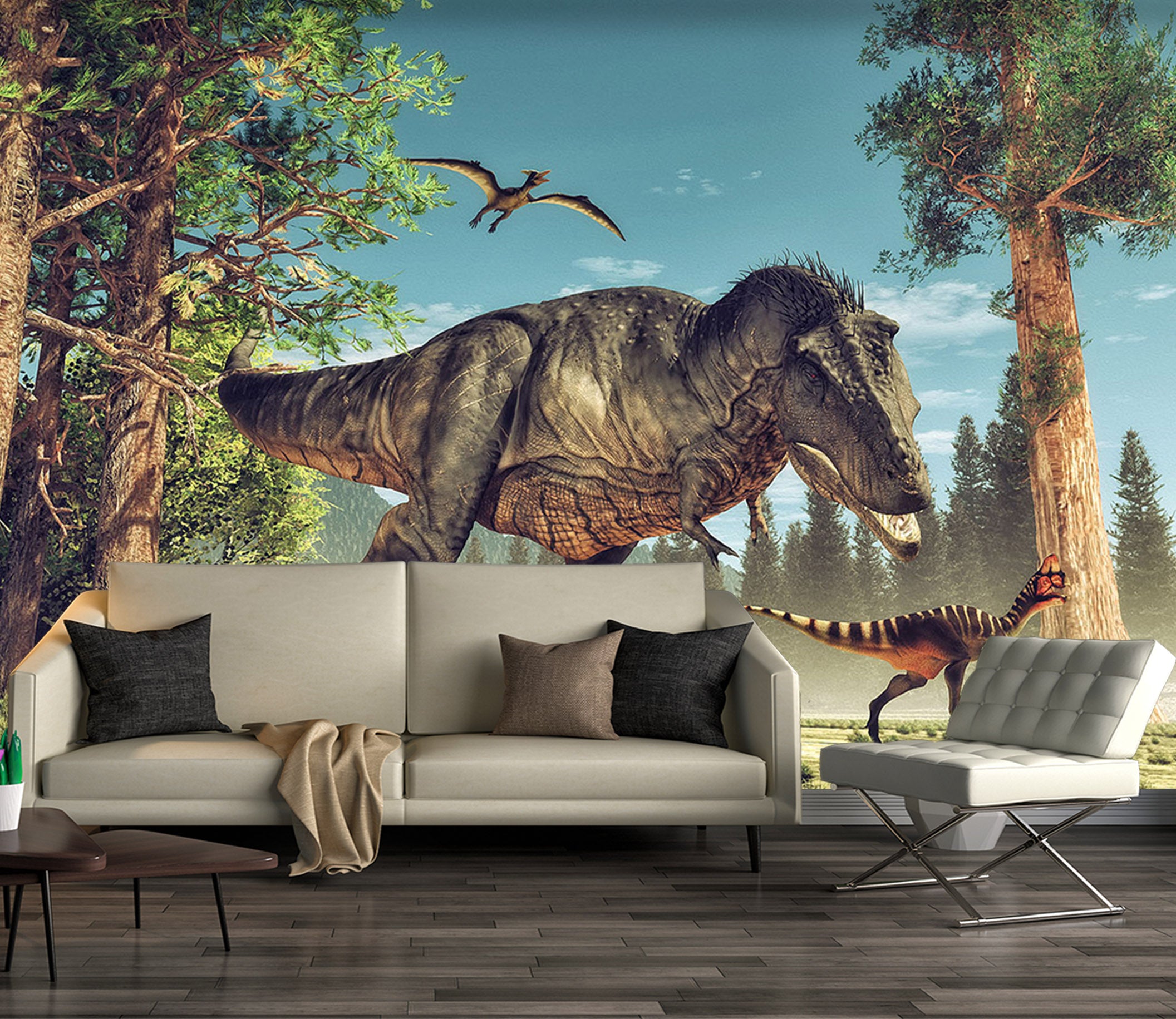 3D Prairie Overlord 1582 Wall Murals