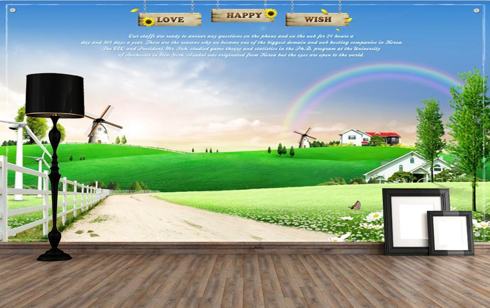 Beautiful Village 1 Wallpaper AJ Wallpaper