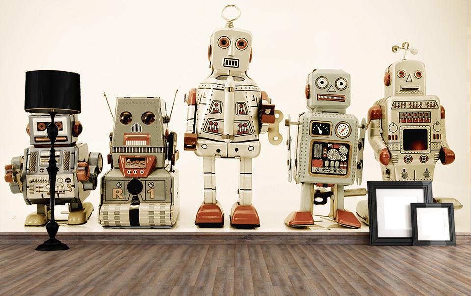 Robots Toys Wallpaper AJ Wallpaper