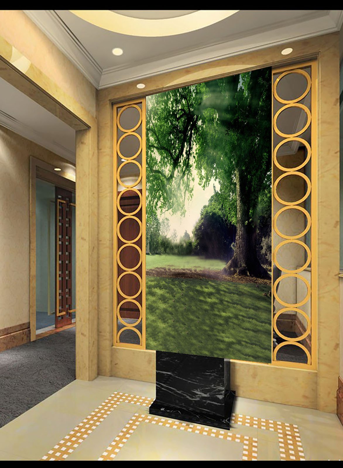 Big Green Trees 6 Wallpaper AJ Wallpaper