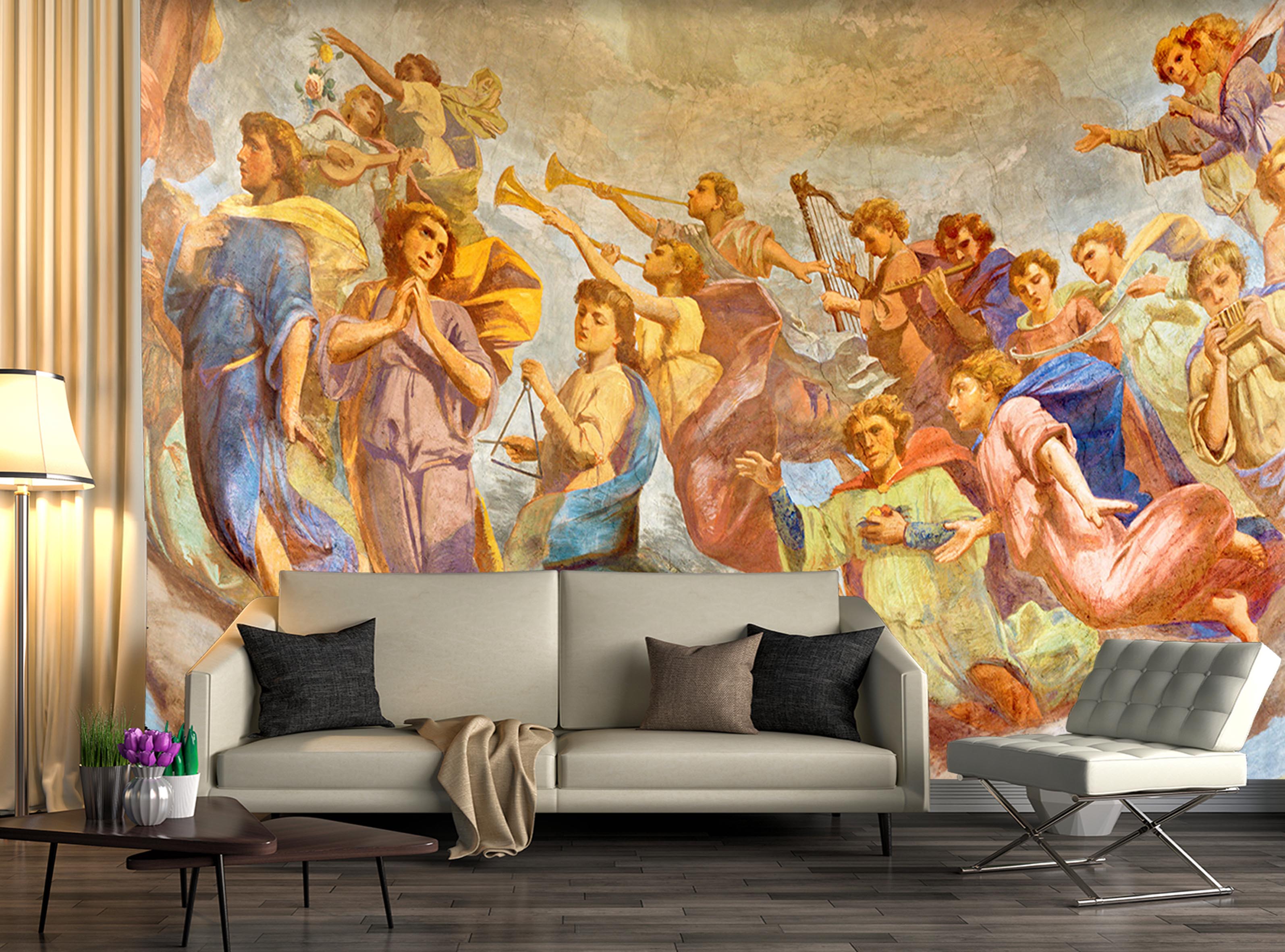 3D Devout People 1603 Wall Murals