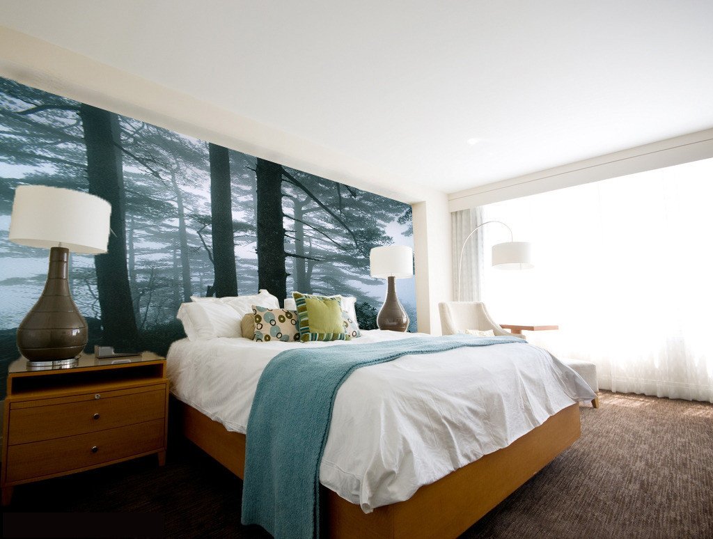 Fir Trees Wallpaper AJ Wallpaper