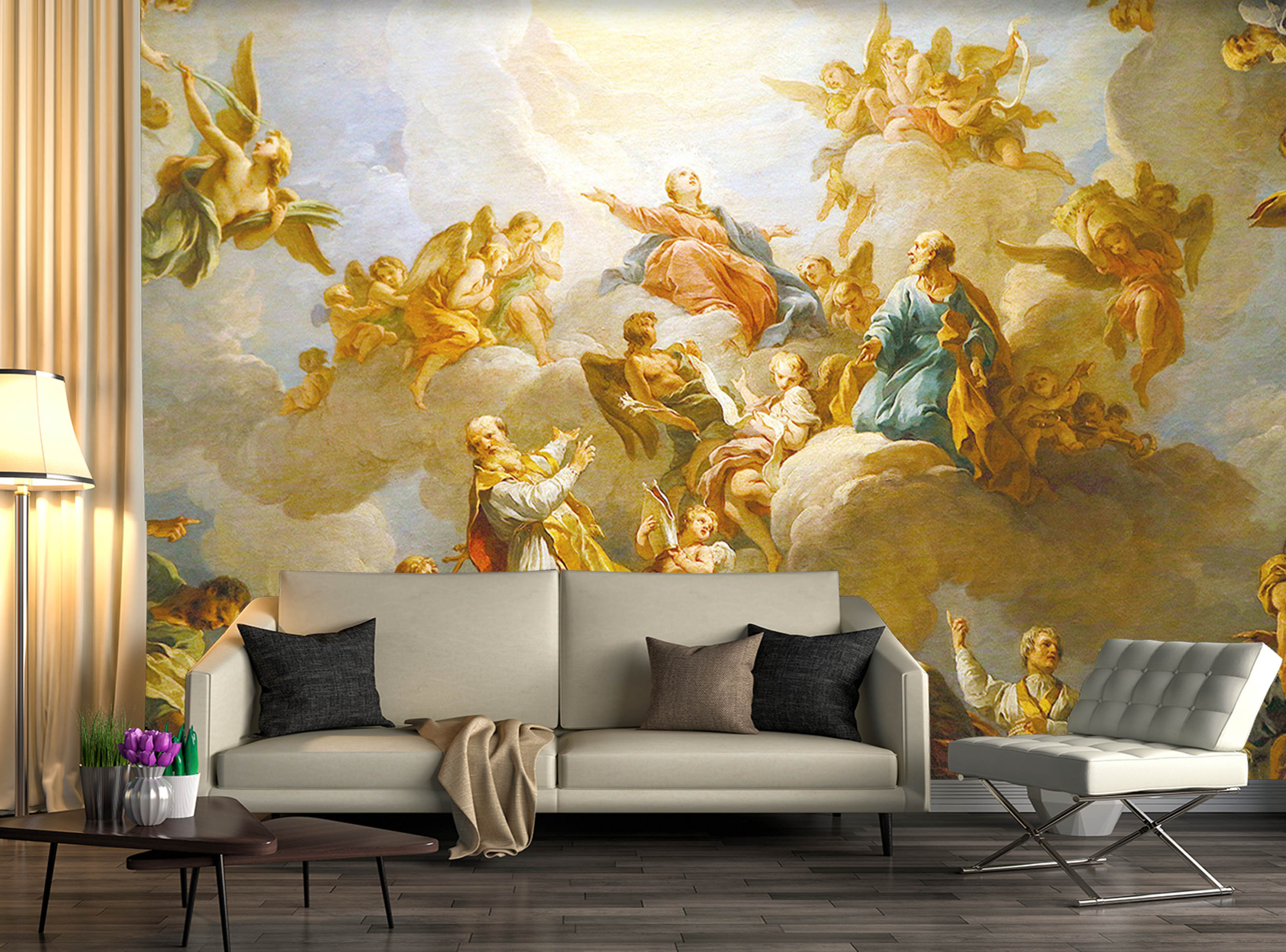 3D Angel Clouds 1585 Wall Murals