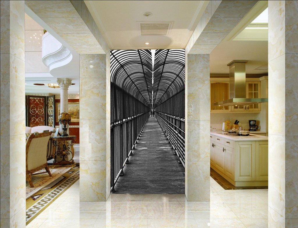 Railing Bridge 219 Wallpaper AJ Wallpaper