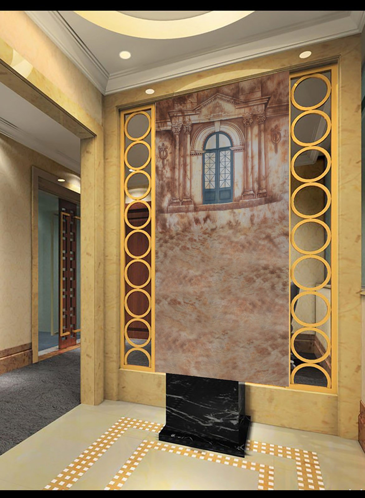 Grand Door 1 Wallpaper AJ Wallpaper