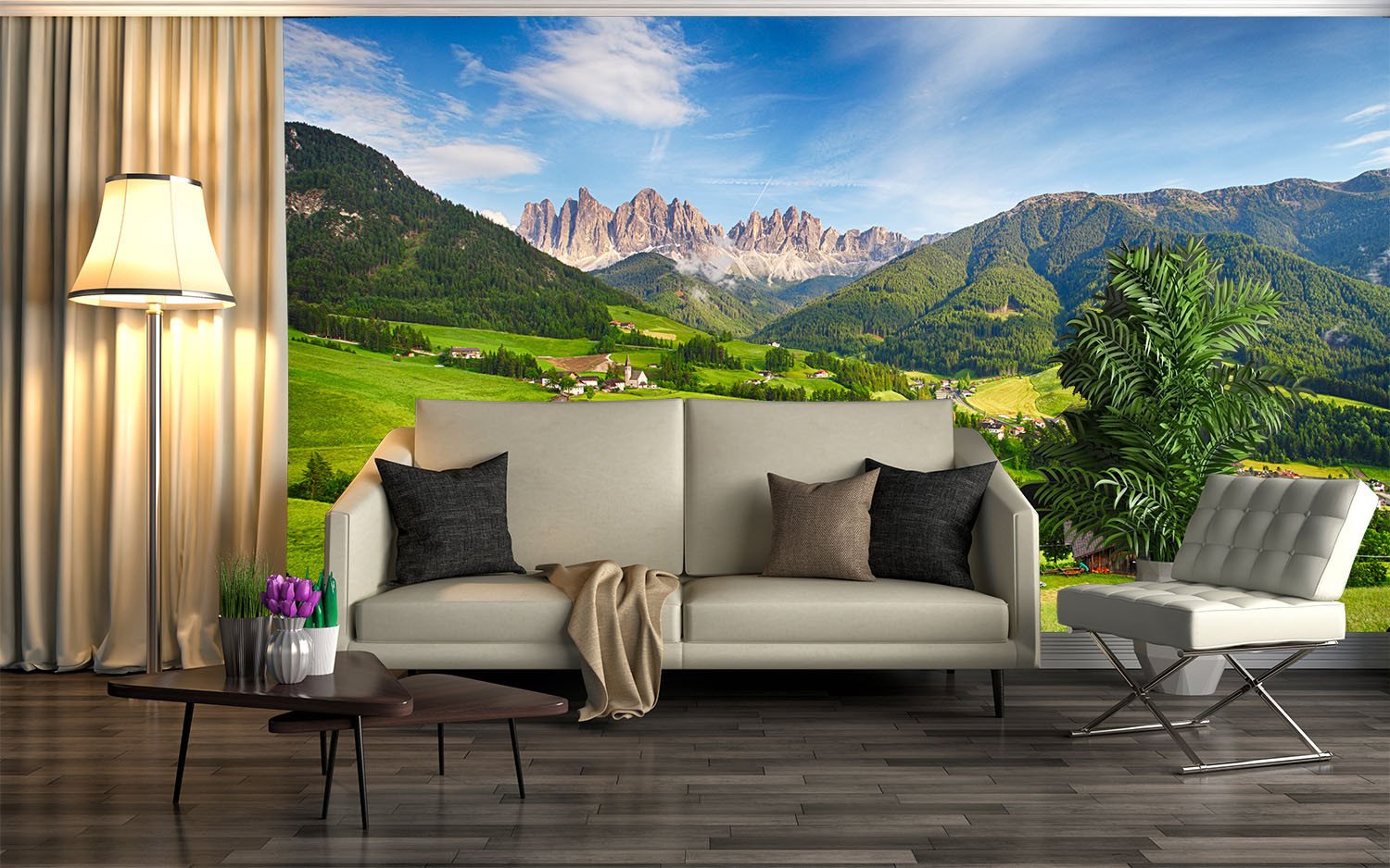 Mountain Villages 3 Wallpaper AJ Wallpaper