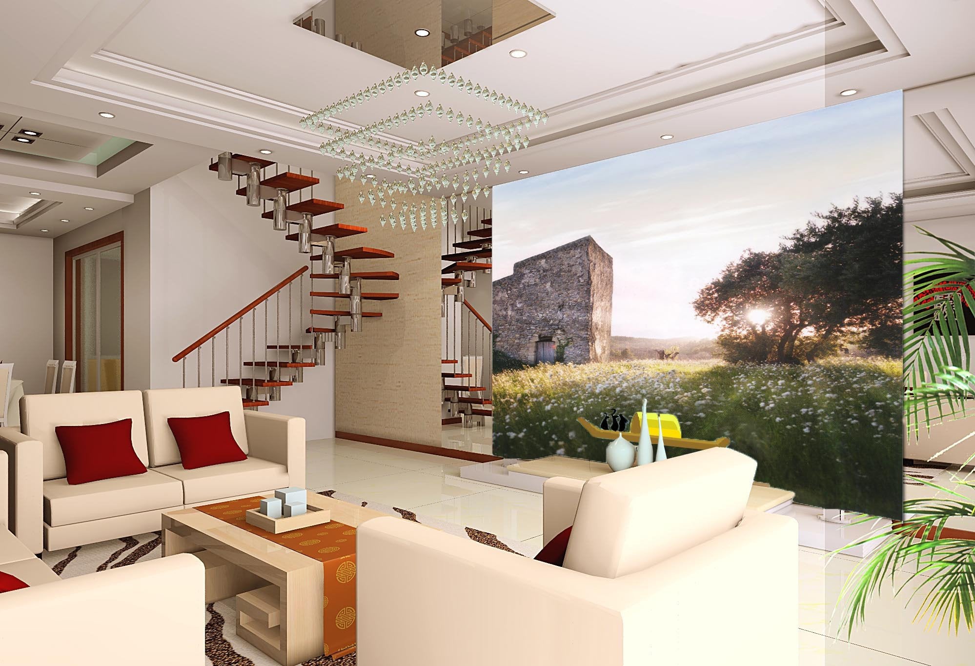 Wilderness Stone House Wallpaper AJ Wallpaper