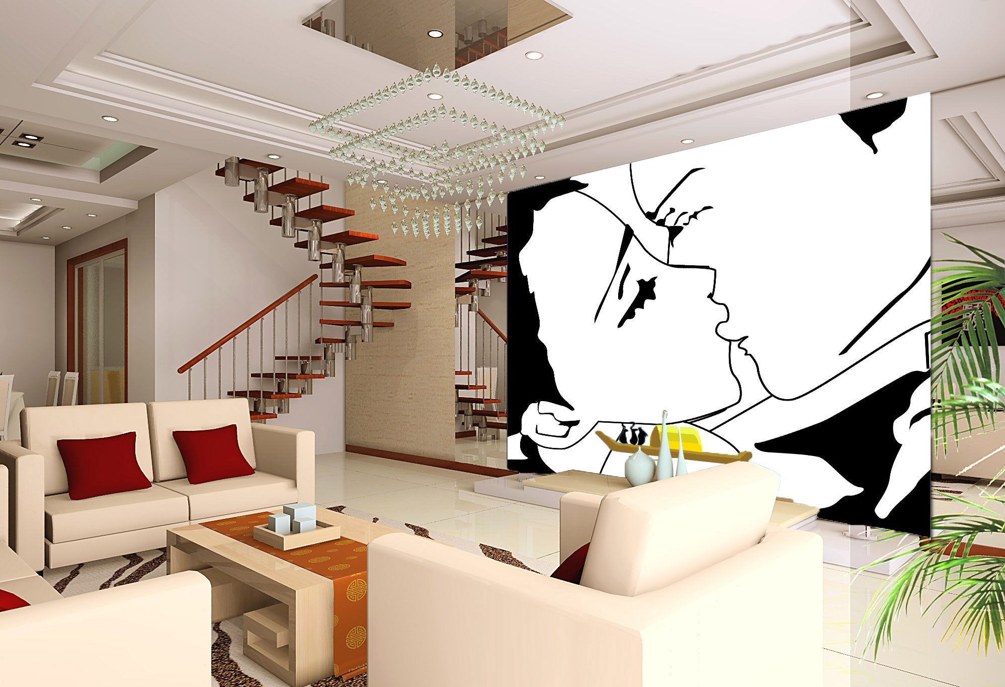 Kissing Lovers Wallpaper AJ Wallpaper