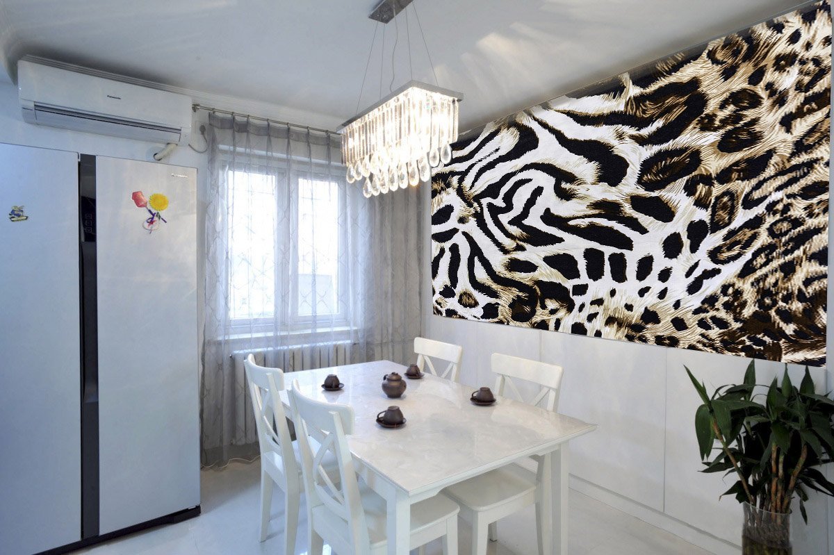 3D Leopard Grain 069 Wallpaper AJ Wallpaper