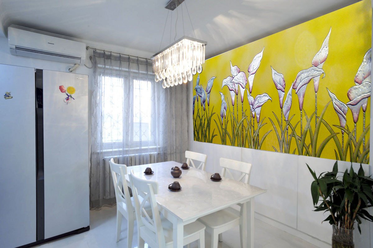 Elegant Purple Flowers Wallpaper AJ Wallpaper