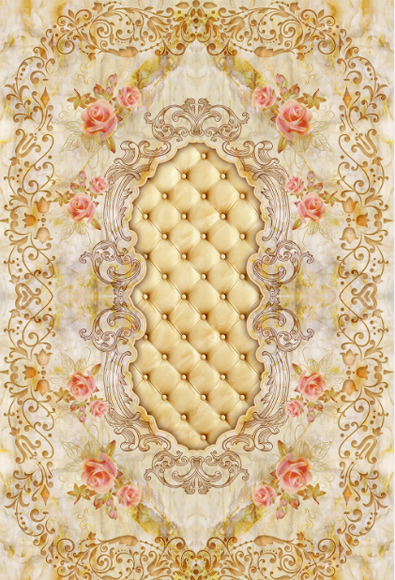 3D Pattern Floor Mural Wallpaper AJ Wallpaper 2