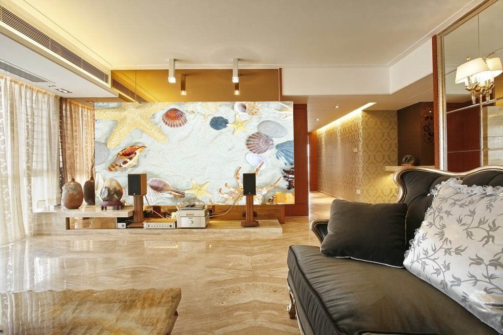 Starfish Conch Shells Wallpaper AJ Wallpaper