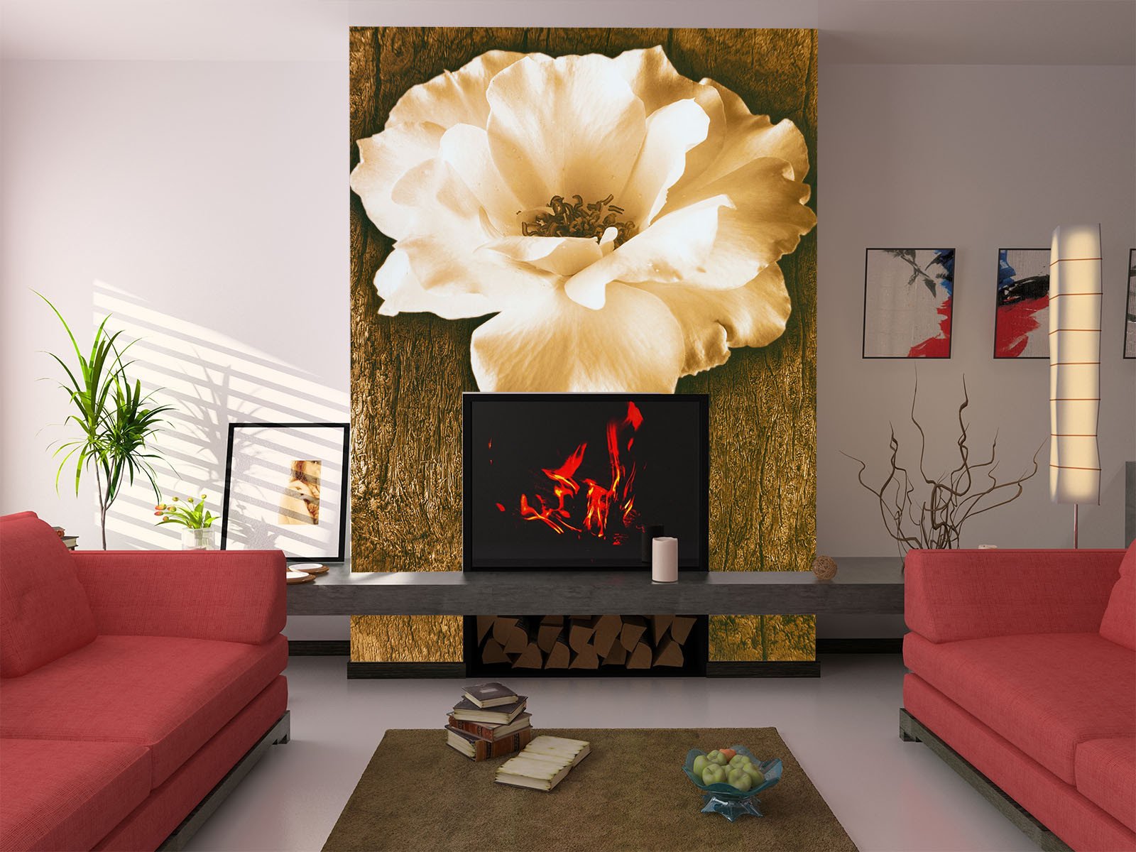 Graceful Flower Wallpaper AJ Wallpaper