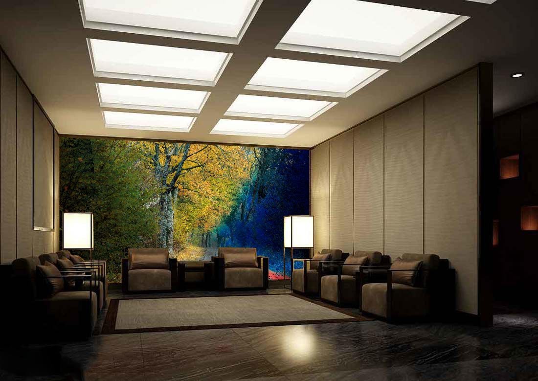 3D Yellow Tree 172 Wallpaper AJ Wallpaper