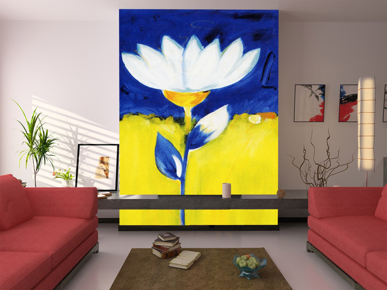 Flower Oil-Painting Wallpaper AJ Wallpaper