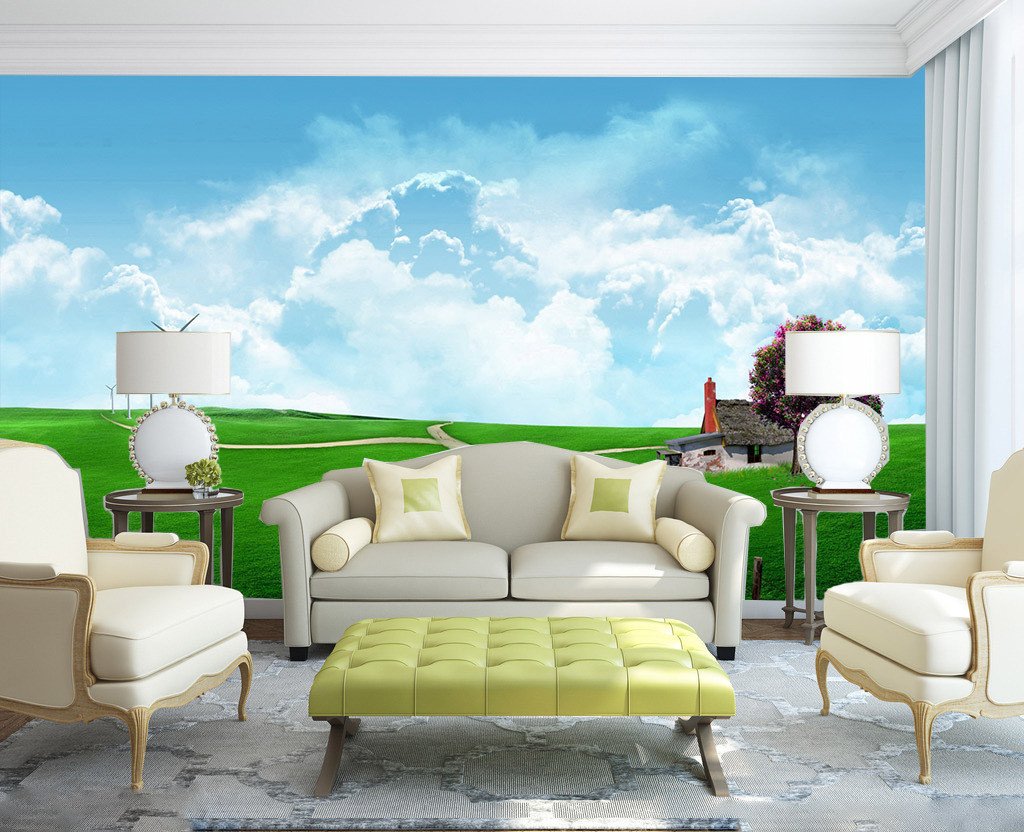 Grassland Scenery Wallpaper AJ Wallpaper