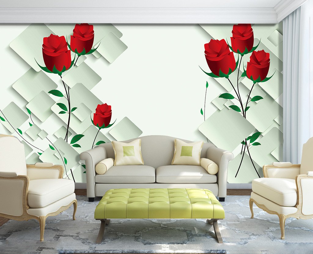 3D Rose Fragrant 466 Wallpaper AJ Wallpaper