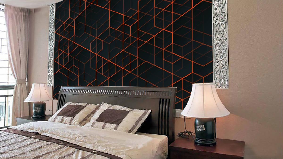 Stereo Space Figure Wallpaper AJ Wallpaper