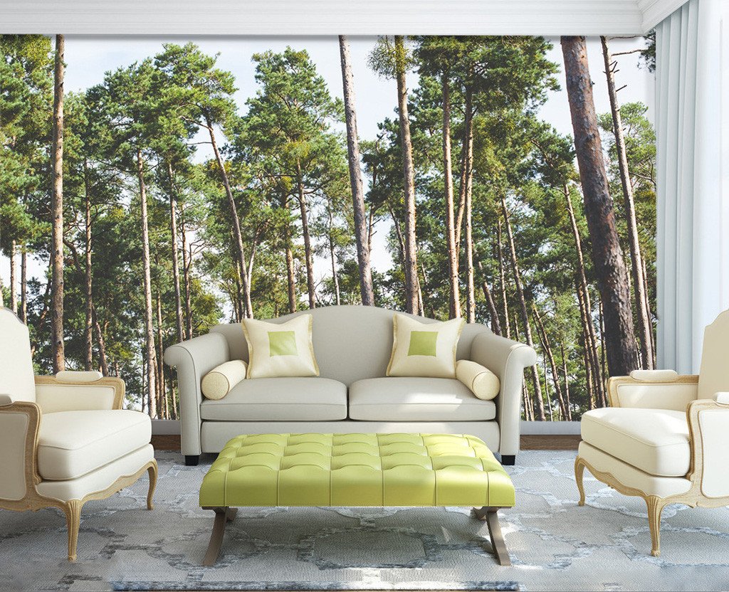 3D Shrubbery Tree 682 Wallpaper AJ Wallpaper