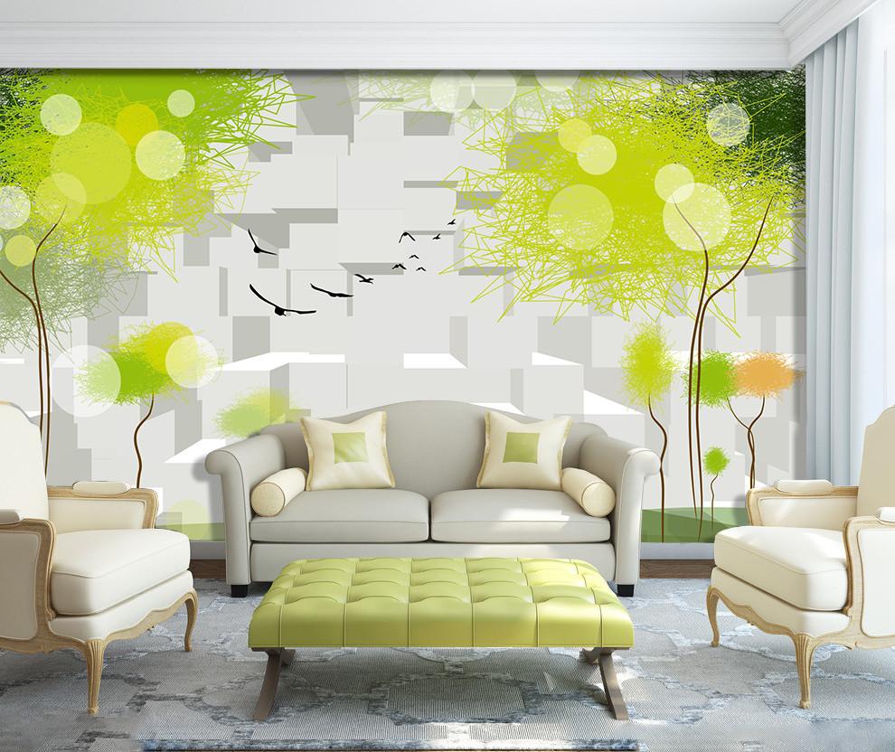 3D Painting Spring Tree 2 Wallpaper AJ Wallpapers