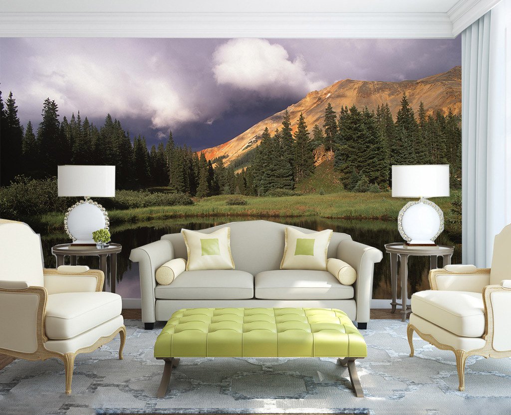 Mountains Lake Wallpaper AJ Wallpaper