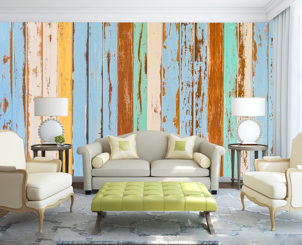 Mottled Colored Boards 1 Wallpaper AJ Wallpaper