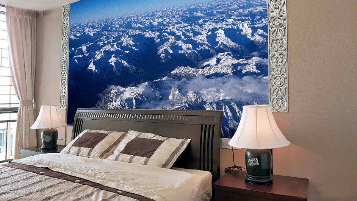 Grand Snow Mountains Wallpaper AJ Wallpaper