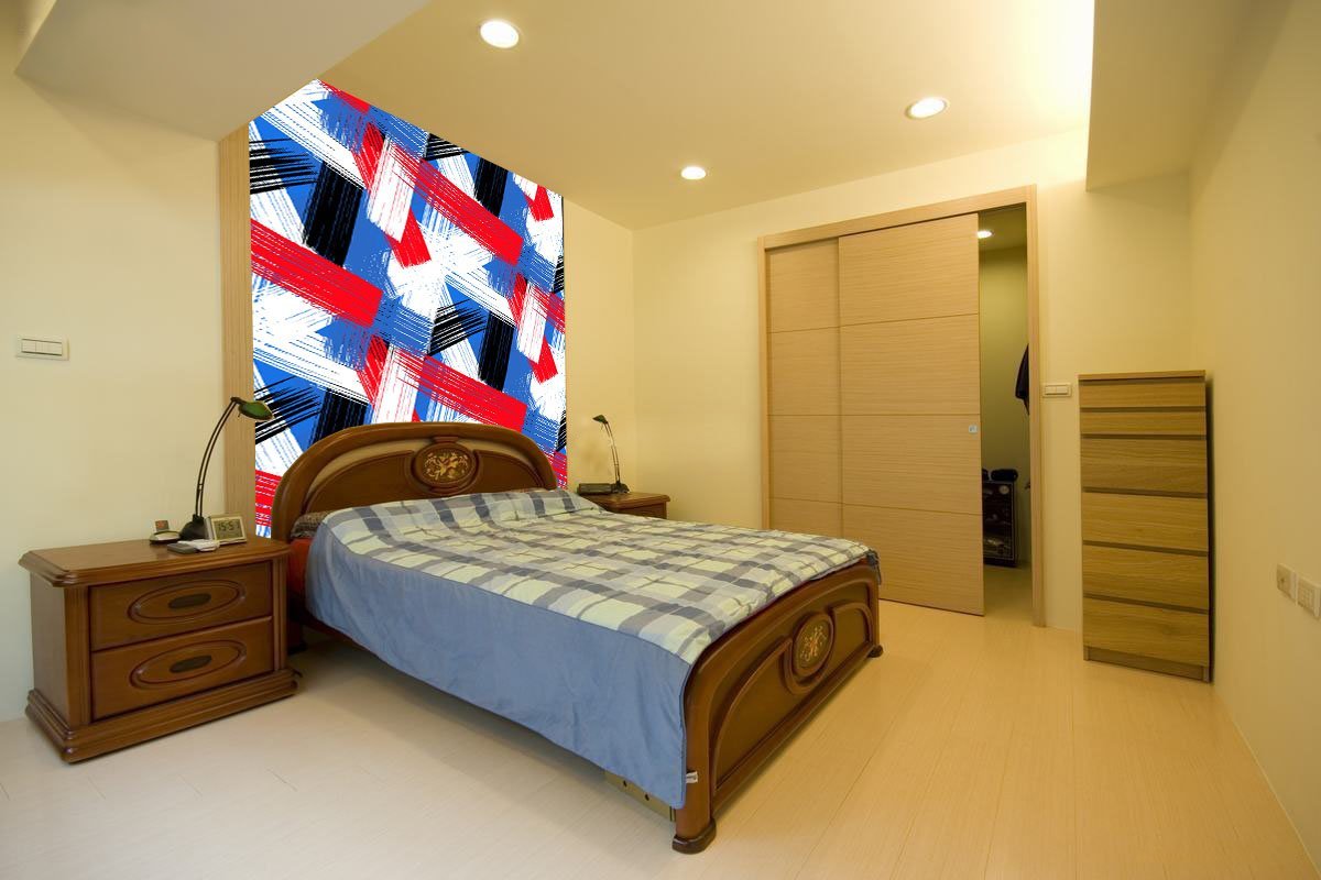 3D Overlapping Color 137 Wallpaper AJ Wallpaper