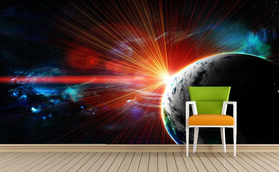 Dazzling Sun Beams Wallpaper AJ Wallpaper