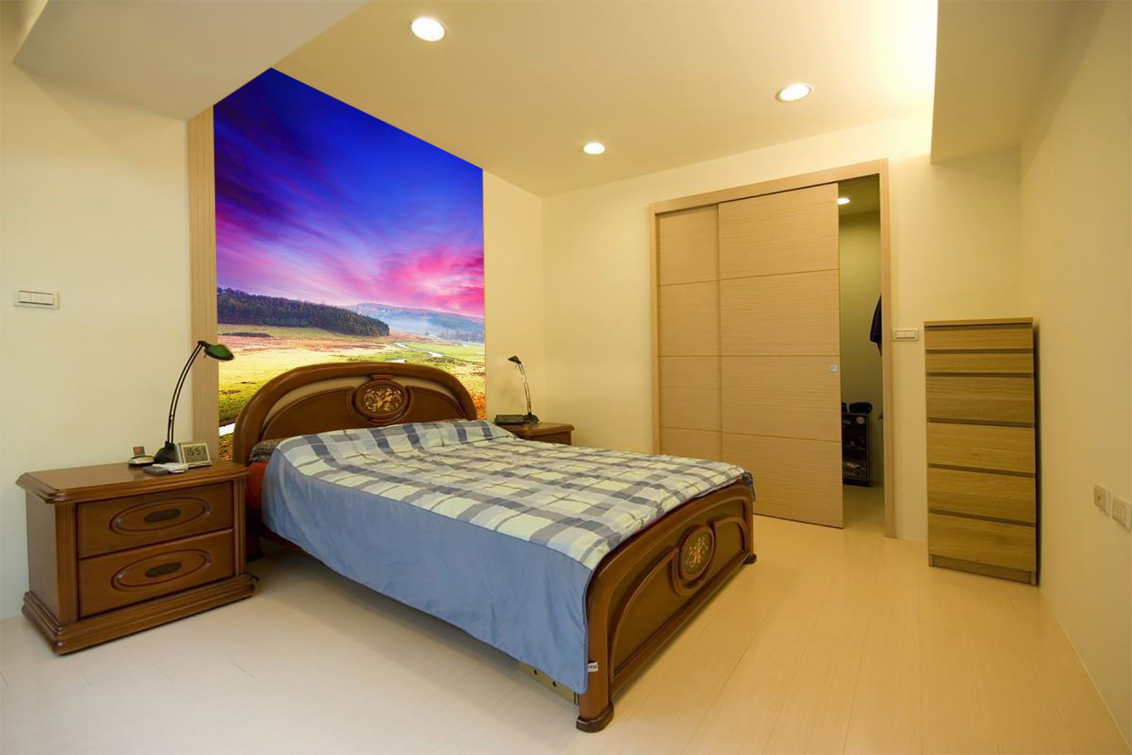 Winding River Plains Wallpaper AJ Wallpaper