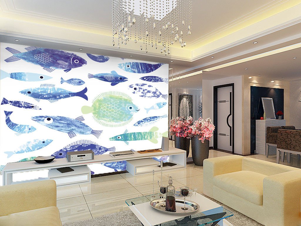 Lovely Fishes Wallpaper AJ Wallpaper