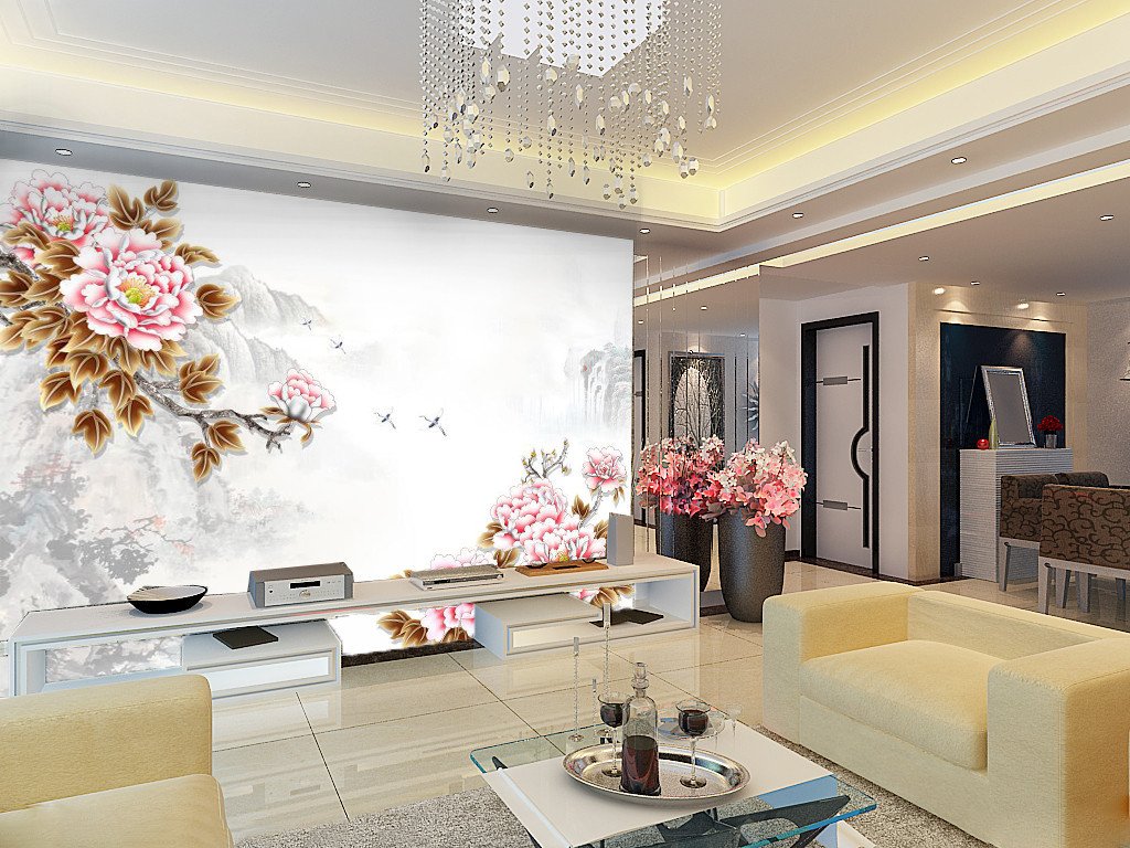 Blossoming Peony 572 Wallpaper AJ Wallpaper 1