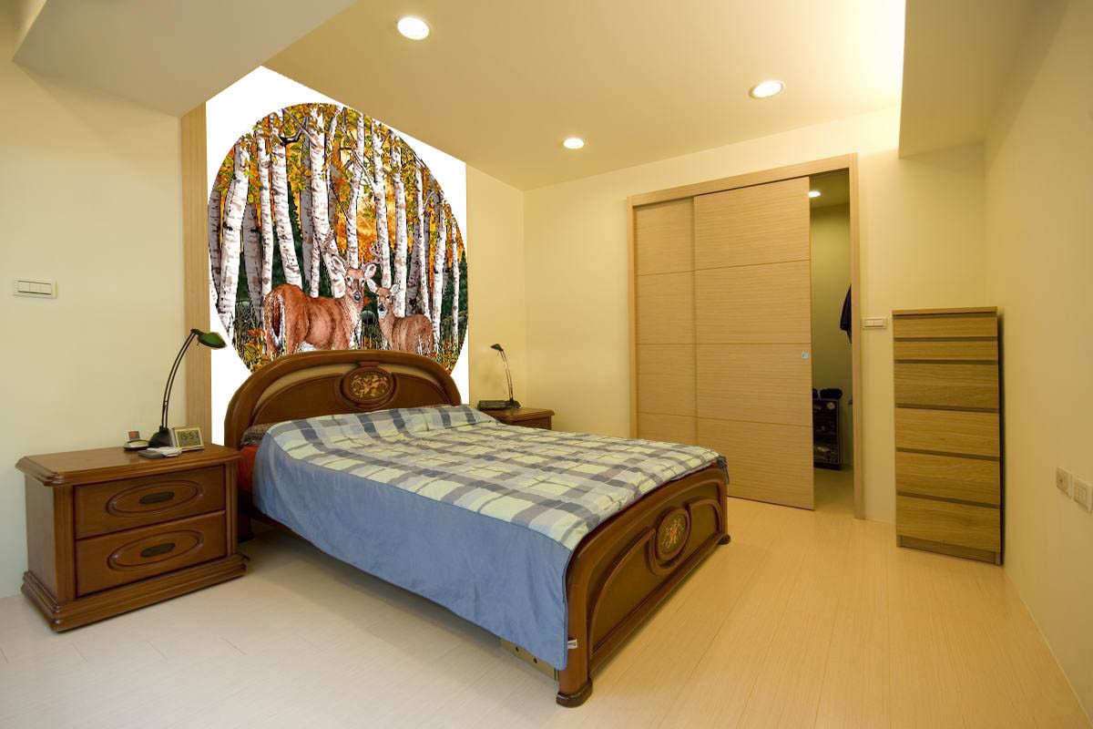 Two Deer Wallpaper AJ Wallpaper