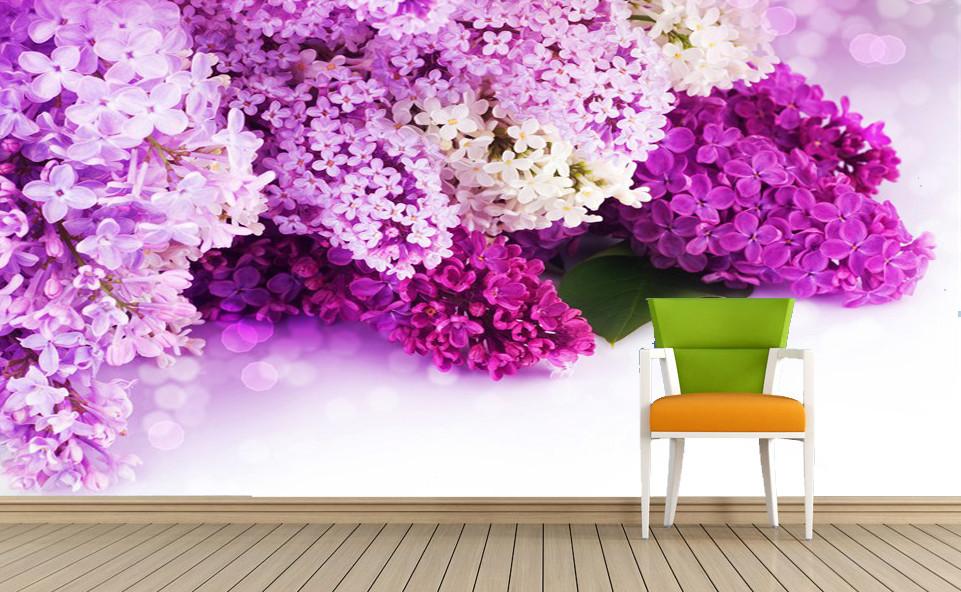 Purple Blossoms 1 Wallpaper AJ Wallpaper