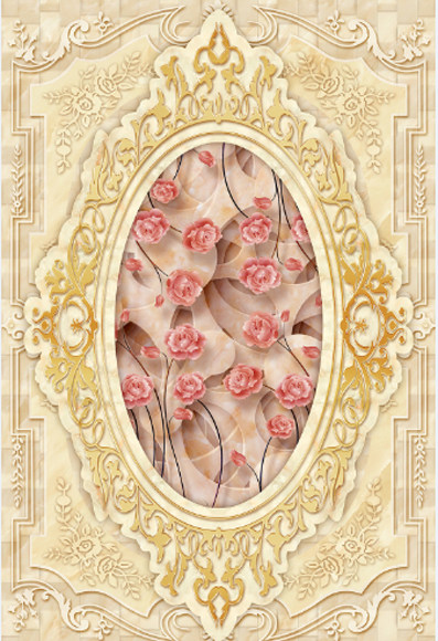 3D Elegant Pattern Floor Mural Wallpaper AJ Wallpaper 2