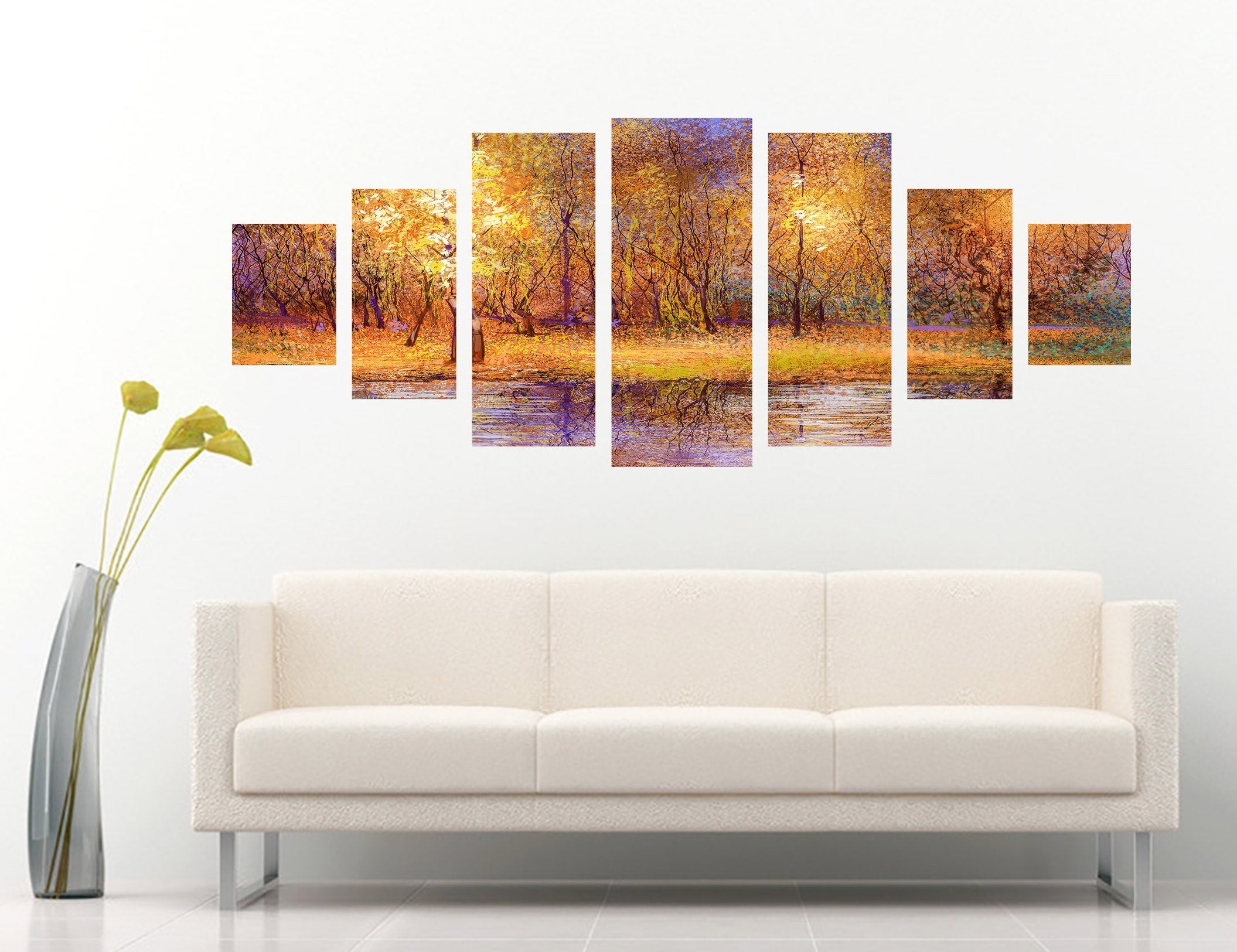 3D Maple Painting 188 Unframed Print Wallpaper Wallpaper AJ Wallpaper