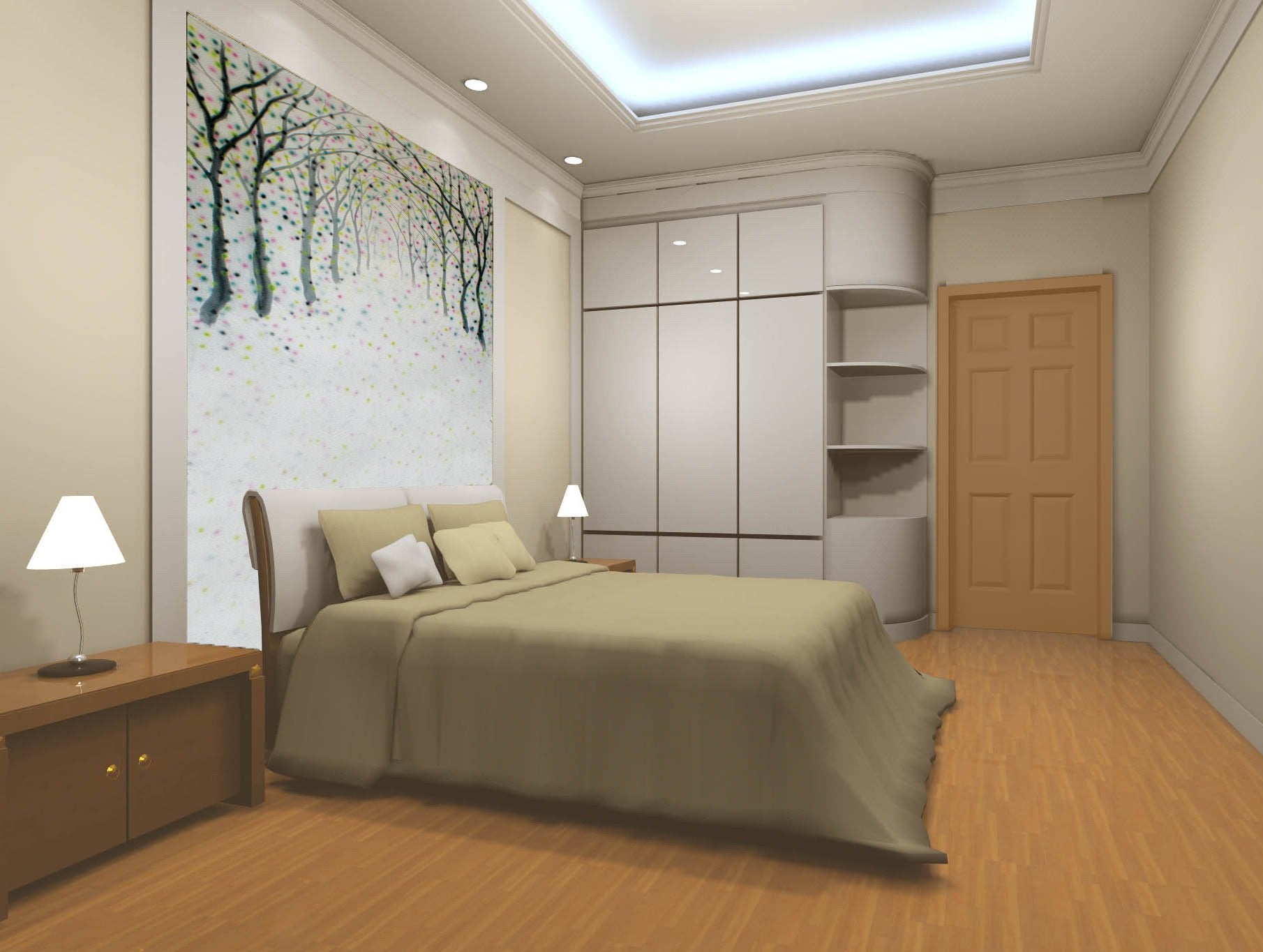 Colorful Trees 4 Wallpaper AJ Wallpaper