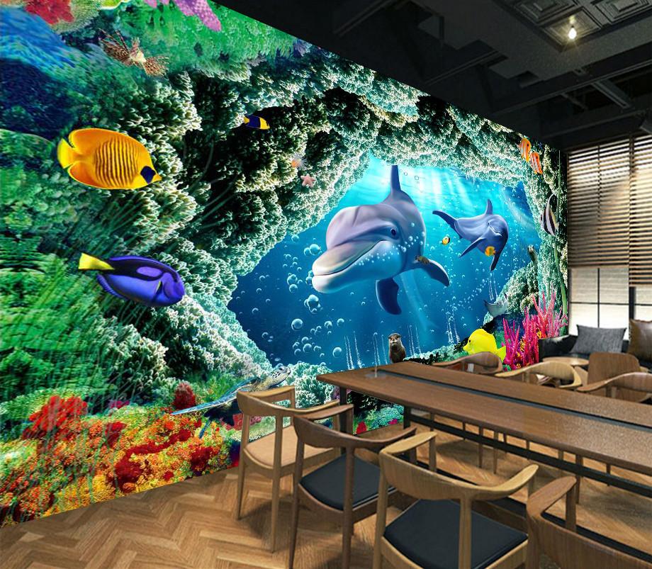 Dolphin Couple 77 Wallpaper AJ Wallpaper 1