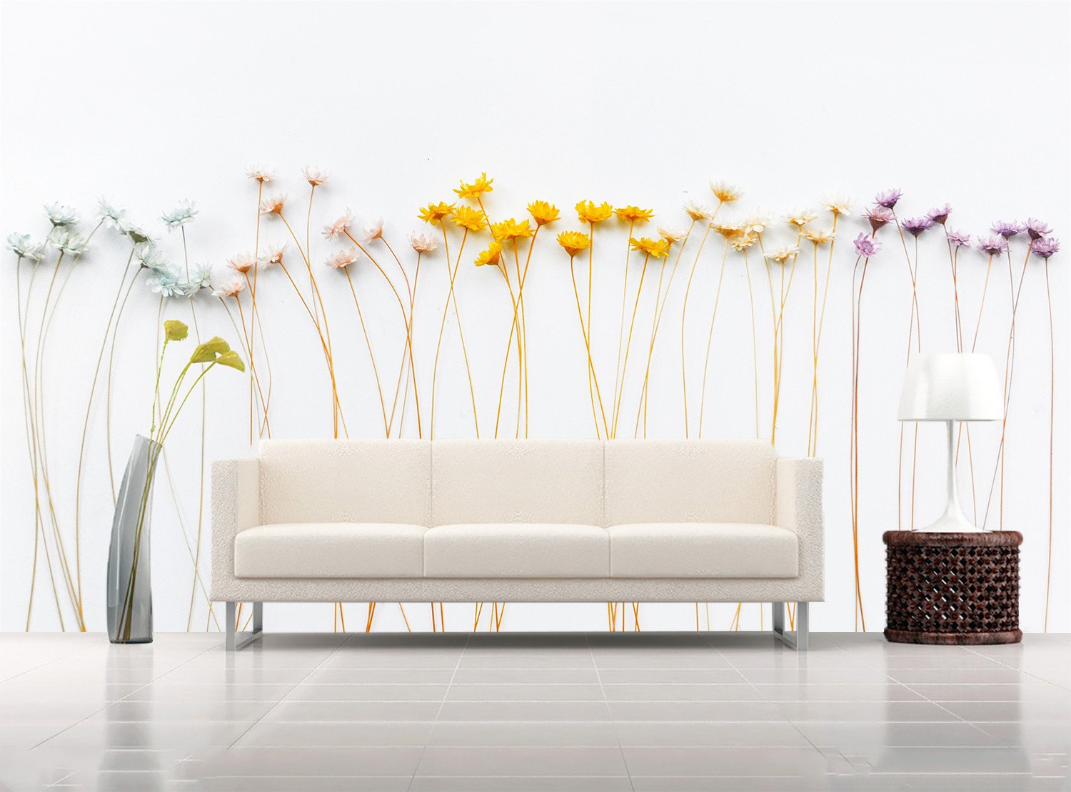 3D Pure Little Flower 65 Wallpaper AJ Wallpaper