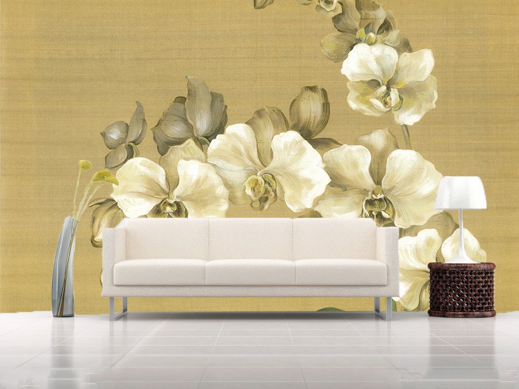 Orchids Wallpaper AJ Wallpaper