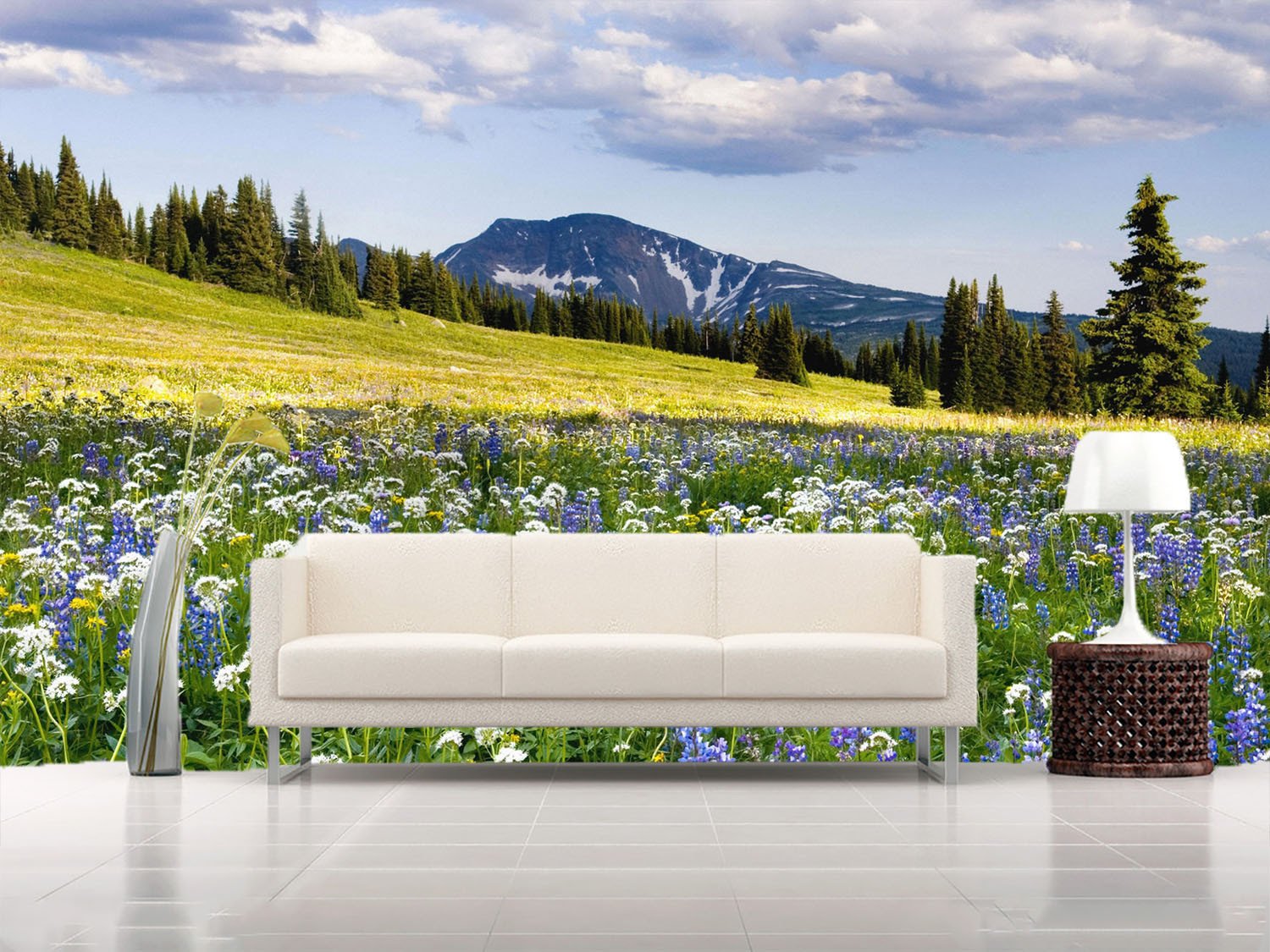 Fresh Wildflowers 1 Wallpaper AJ Wallpaper