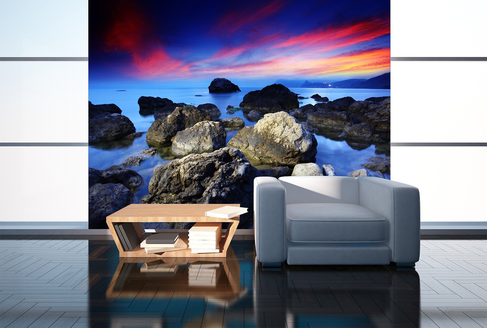 3D Magical Sky Rock Clouds 29 Wallpaper AJ Wallpaper